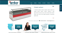Desktop Screenshot of amkor.cz