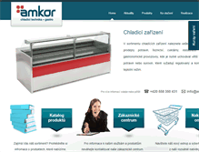 Tablet Screenshot of amkor.cz